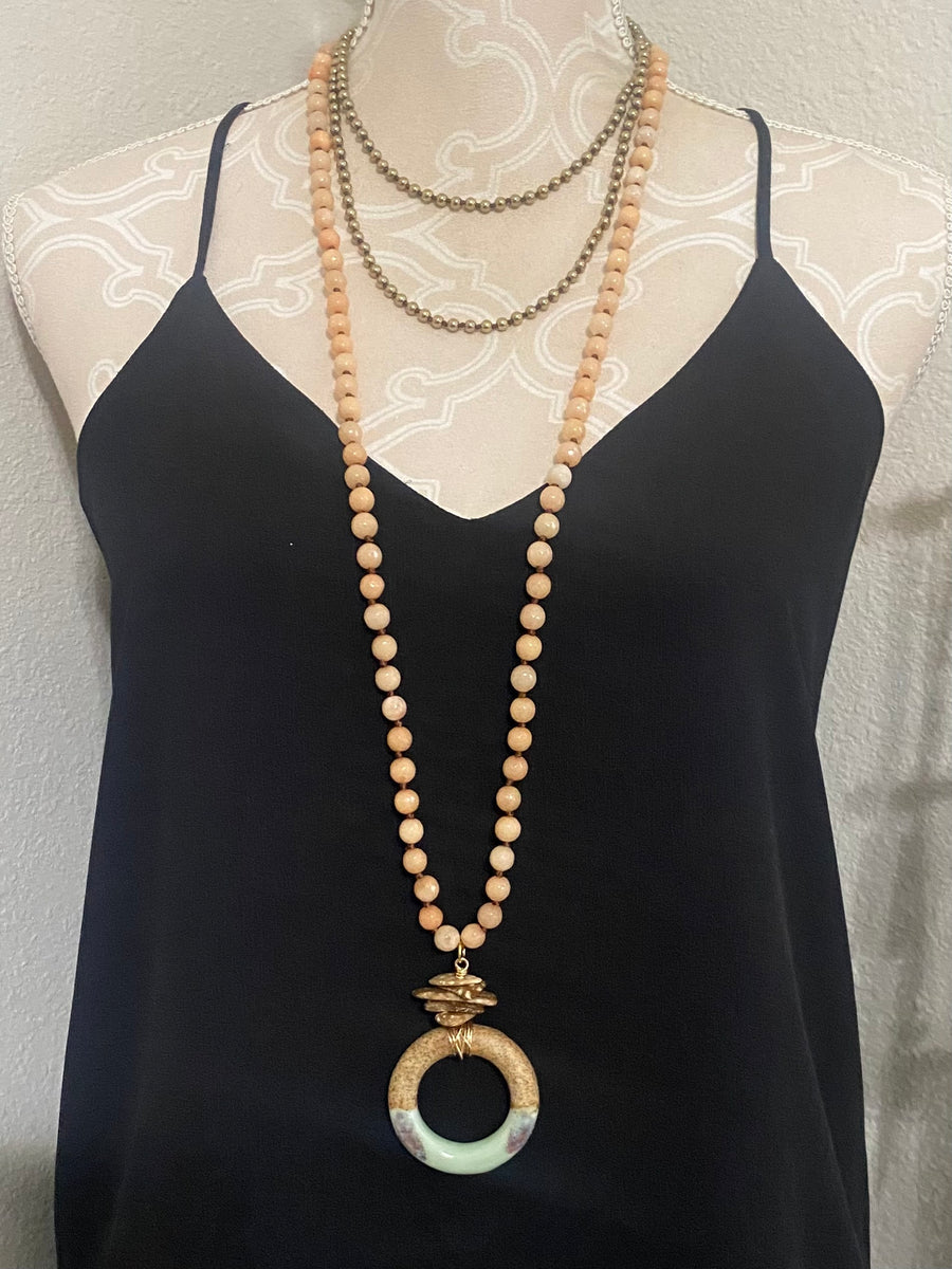 Rhea Ceramic Necklace – Jensa Jo's