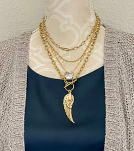 Josephine Angel Wing Necklace