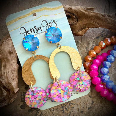 Arden Glitter Earrings