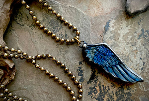 Willa Angel Wing Necklace