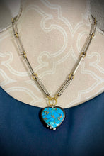 Emerson Turquoise Heart Necklace