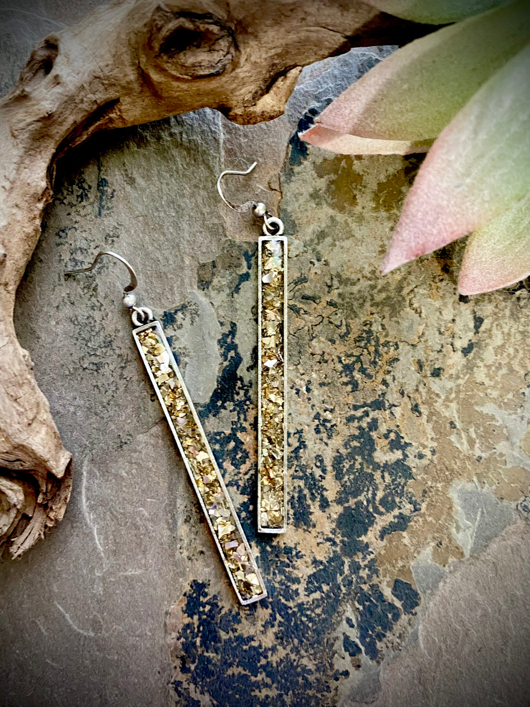 Walk the Line Earrings
