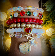 Christmas Crystal Bracelet