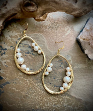 Danica Pearl Hoop Earrings