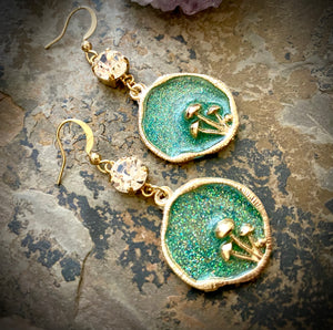Mushroom Earrings