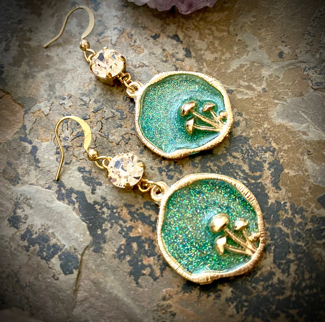 Mushroom Earrings