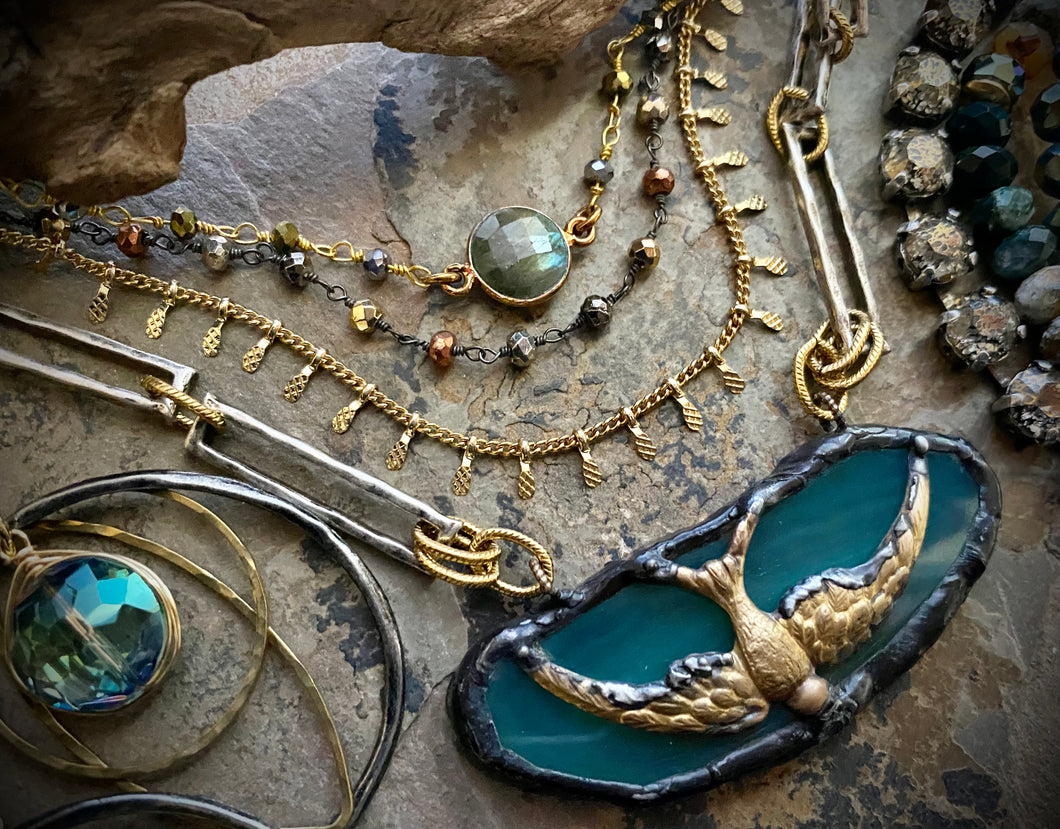 Fallon Swallow Necklace