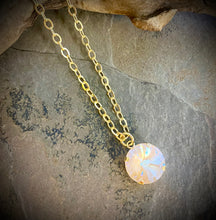 Crystal drop necklace