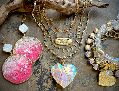 Arlow Aurora Heart Necklace