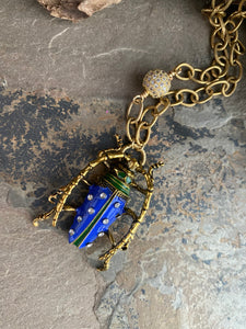 Laney Beetle Necklace