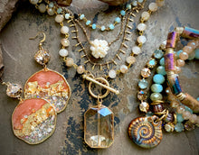 Carly Coral Earrings