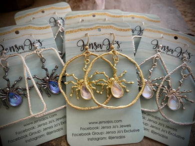 Jayne Spider Earrings