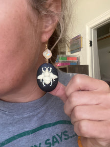 Faye Bee Cameo Earrings