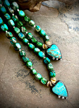 Loren Turquoise Heart Necklace