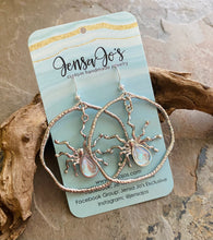 Jayne Spider Hoop Earrings