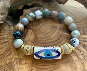 Aydin Ceramic Eye Bracelet