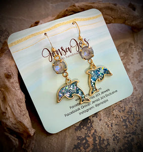 Petite Dolphin Earrings