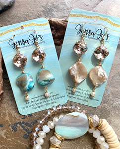 Vacay Mode Shell Earrings