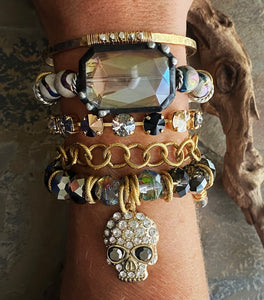 Glam Skull Bracelet