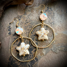 Ceramic Starfish Earrings