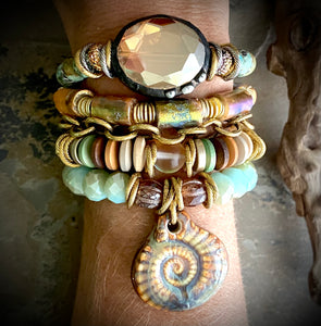 Carly Nautilus Bracelet