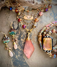 Mina Strawberry Quartz Necklace