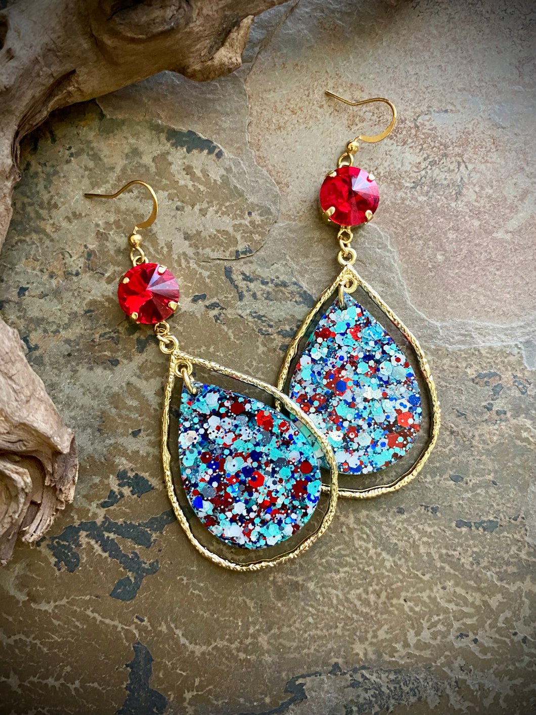 Miss Americana Glitter Earrings