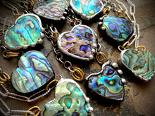 Brielle Abalone Heart Necklace