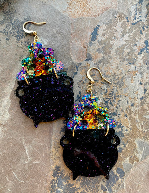 Cauldron Earrings