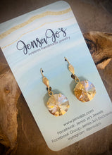 Crystal drop earrings