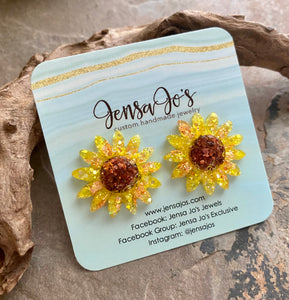 Sunflower Earrings