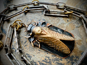 Cadence Cicada Necklace