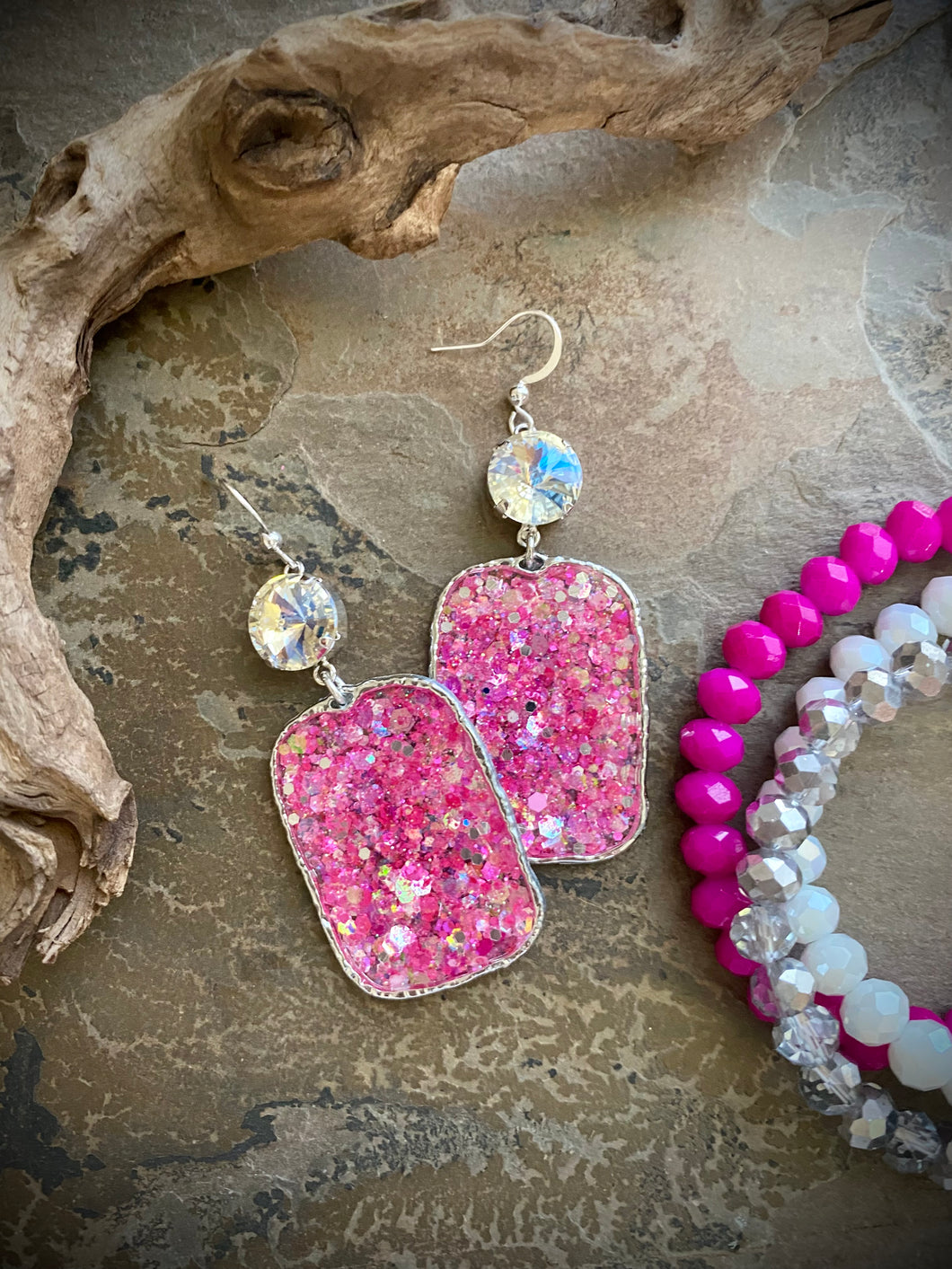 Pink Lady Earrings