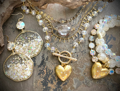 Sparkle Heart Necklace