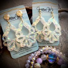 Shania Glitter Earrings