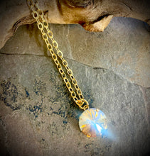 Crystal drop necklace