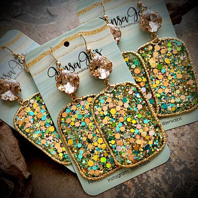 Autumn Glitter Earrings