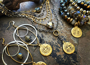 Portia Coin Layering Necklace