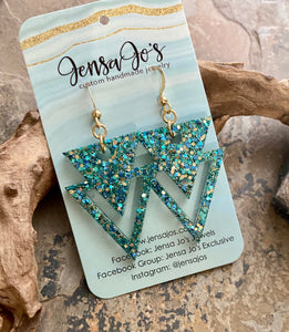 Sale Glitter Earrings