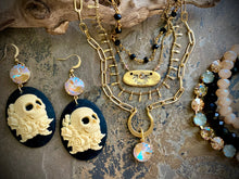 Skull Cameo Earrings