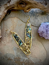 Demi Abalone Bar Earrings