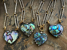 Brielle Abalone Heart Necklace