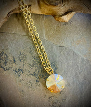 Crystal drop necklace