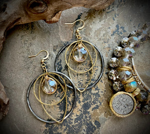 Philomena Crystal Earrings