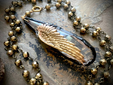 Hannah Angel Wing Necklace