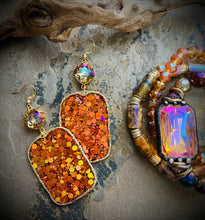Ember Glitter Earrings