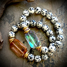 Dalmatian Crystal Bracelet