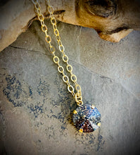 Crystal drop necklace