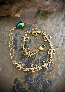 Brielle Fleur de Lis Bracelet