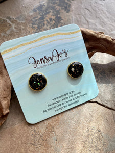 Jane Glitter Studs